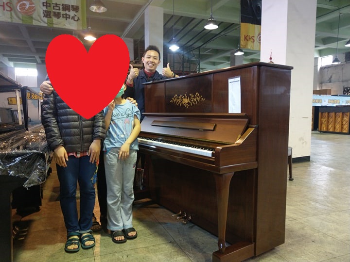 感謝連假四天5組願意給予小弟服務機會購買二手鋼琴的顧客!