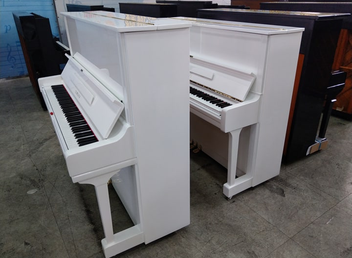白色鋼琴 Yamaha U1 piano 0980494792 Mr.Huang