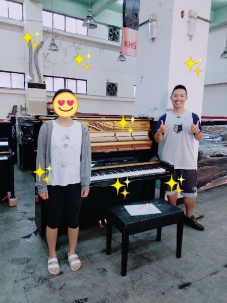 【感謝中壢區李小姐與小弟購買Yamaha U3鋼琴】