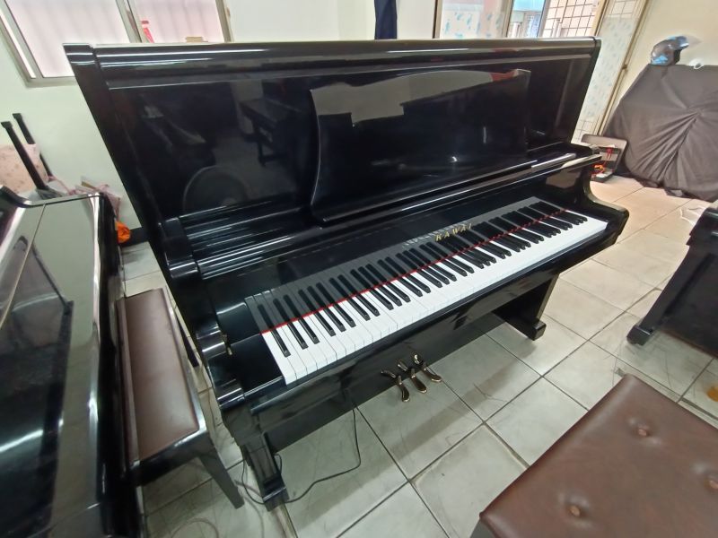 日本廠牌 KAWAI 只要33900元 KU-5B 大譜架豪華款式二手鋼琴 中壢中古鋼琴黃先生 0980494792
