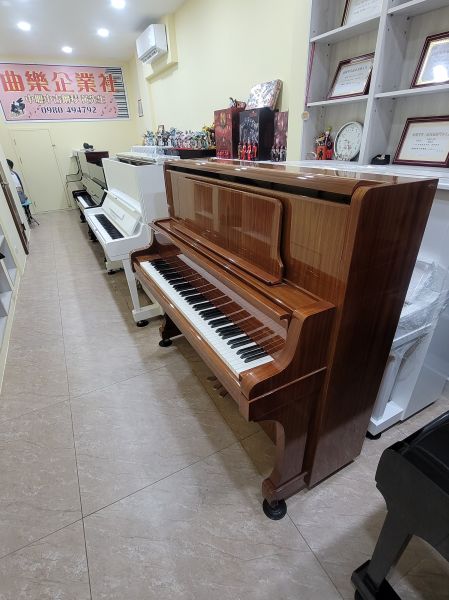 KAWAI KU-80 56800 原木色豪華版大譜架 定弦裝置 河合中古鋼琴首選 