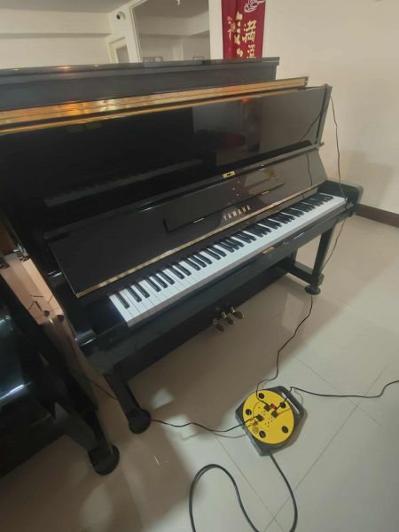  只要42800 YAMAHA U1 鋼琴 自己搬回家 買二手鋼琴 請找 中壢 中古鋼琴 黃先生  