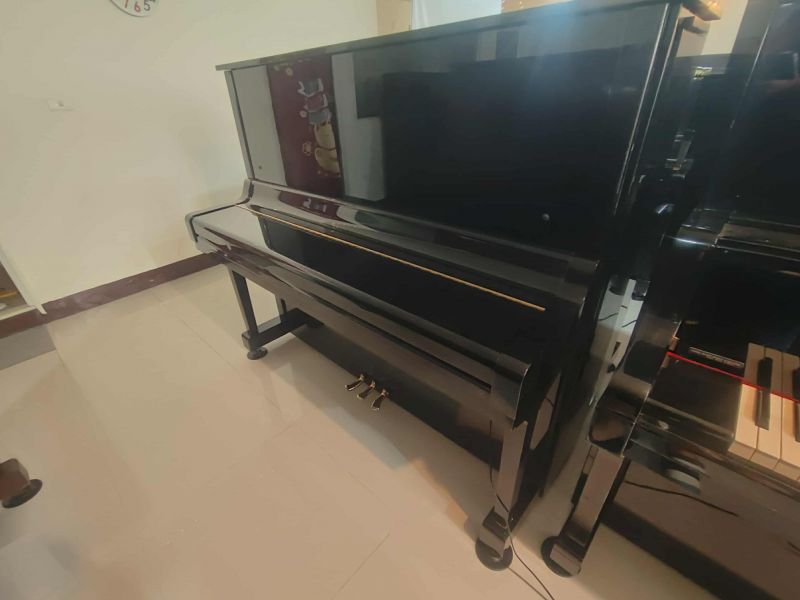  只要48000元 亮黑 台灣山葉 YAMAHA U3 T15萬號 二手鋼琴 中壢中古鋼琴黃先生 0980494792  