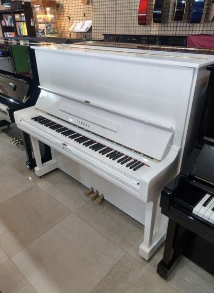 YAMAHA U3 夢幻白中古鋼琴 